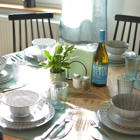 White Midsommar - Stilvolle Wohnung, 3 Schlafzimmer, Wohnzimmer, Kueche Landshut Exterior foto